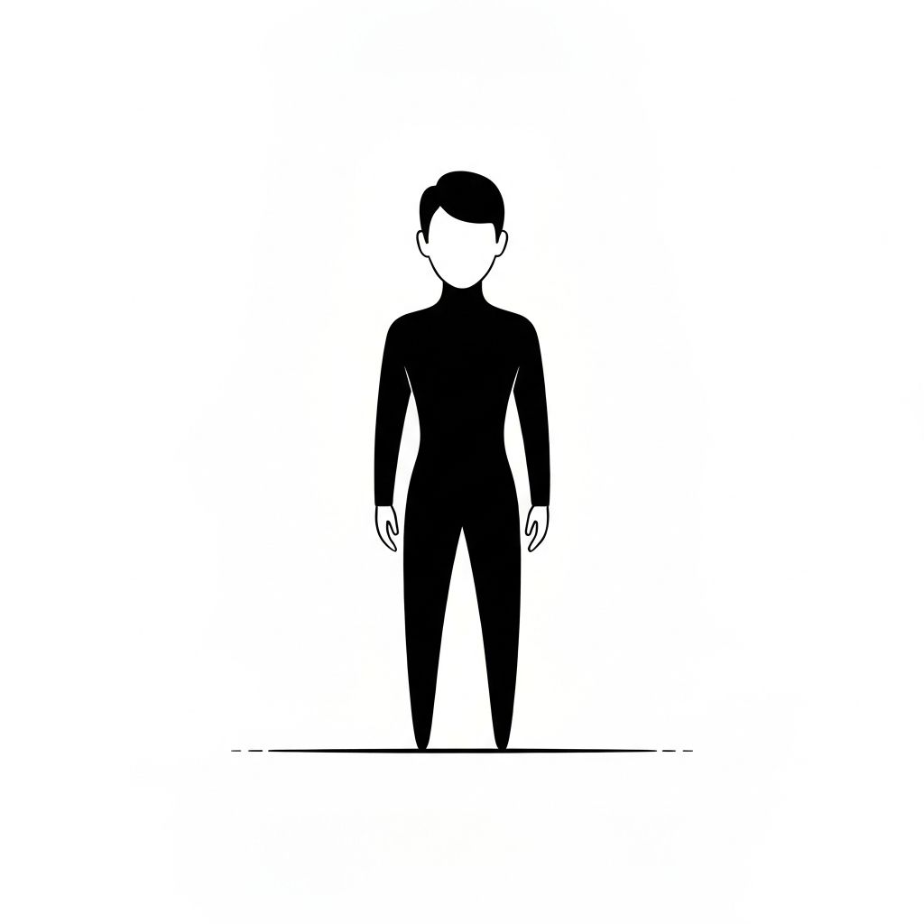 Illustration representing focus and intentional decision making